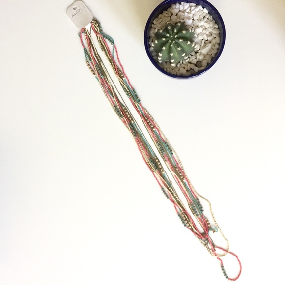 ⭐️FINAL SALE⭐️ NWT Aldo Elegant Beaded Necklace - Picture 2 of 3